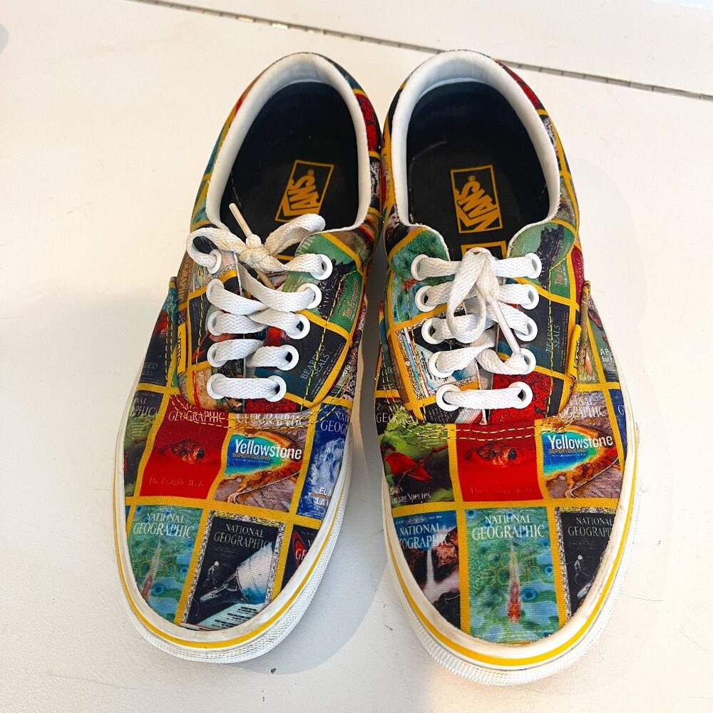 VANS Men Unisex Era X National Geographic Yellowstone Sneaker Size 7M 8.5W